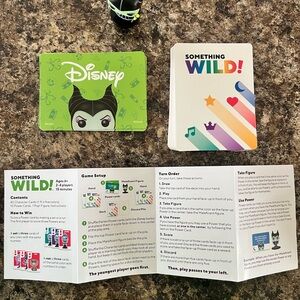 Disney Something Wild Card Game - Maleficent